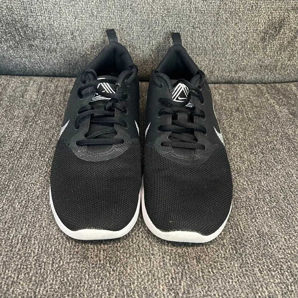 Nike Flex Experience Run 10 Running Shoes Mens Sz 10 Black Mesh Urban Athleisure